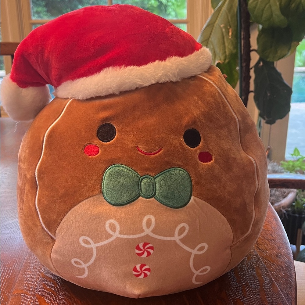 Squishmallow Jordan the gingerbread 14" plush